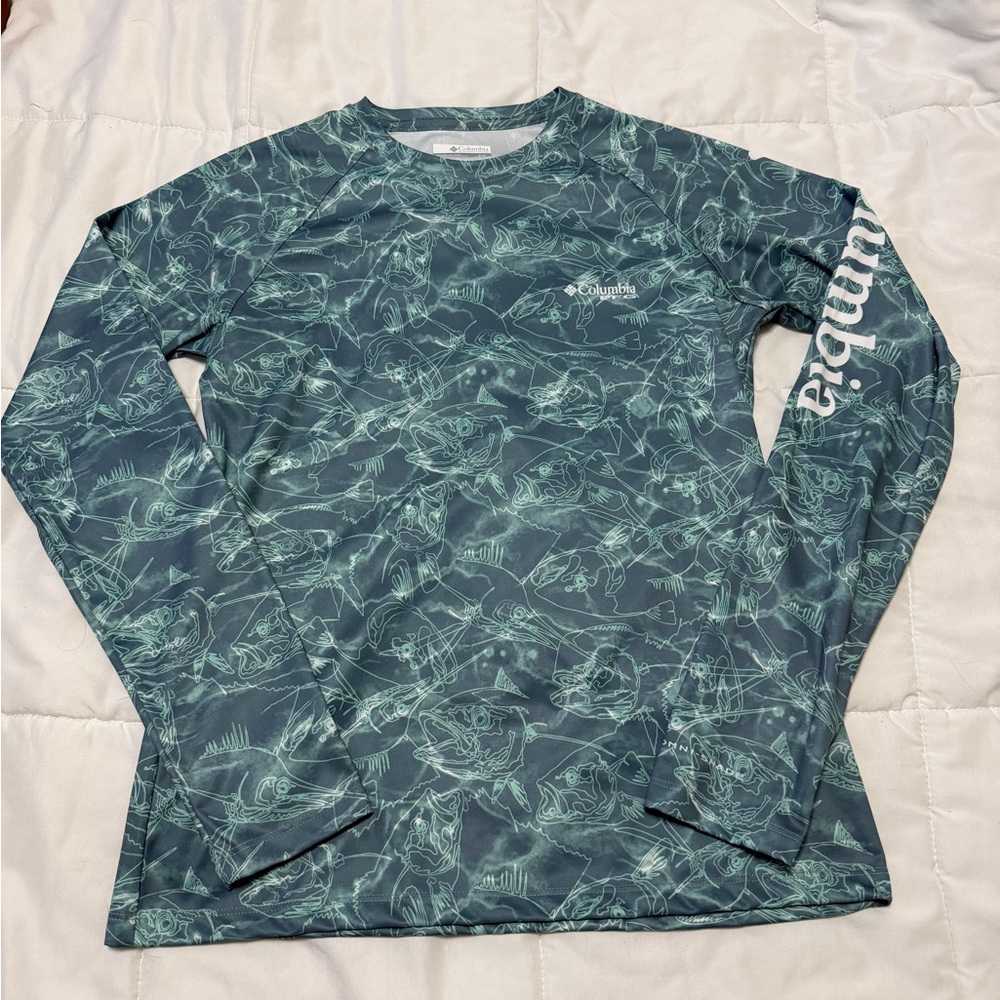Columbia Women's Blue Long Sleeve Tee